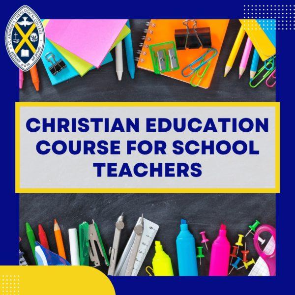 Christian Education Course
